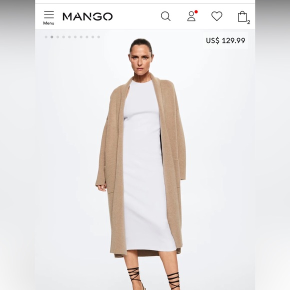 Mango | Jackets & Coats | Mango Coatigan | Poshmark